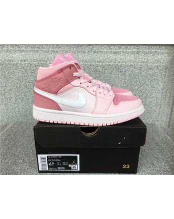 Air Jordan 1 Mid Digital Pink