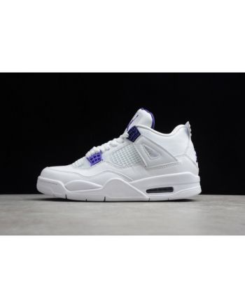 Air Jordan 4 Retro Pure Money White Purple CT8527-115