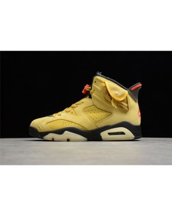 Travis Scott Air Jordan 6 yellow Cactus Jack CN1084-300