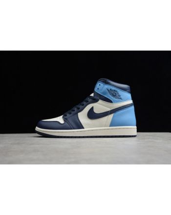 Air Jordan 1 Obsidian University Blue 555088-140